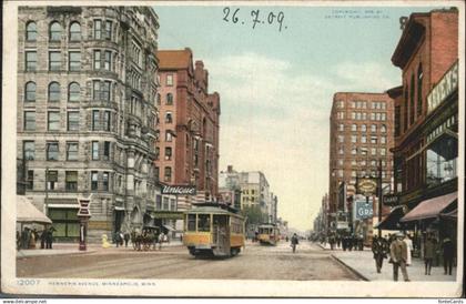 Minneapolis Minnesota Strassenbahn Kutsche