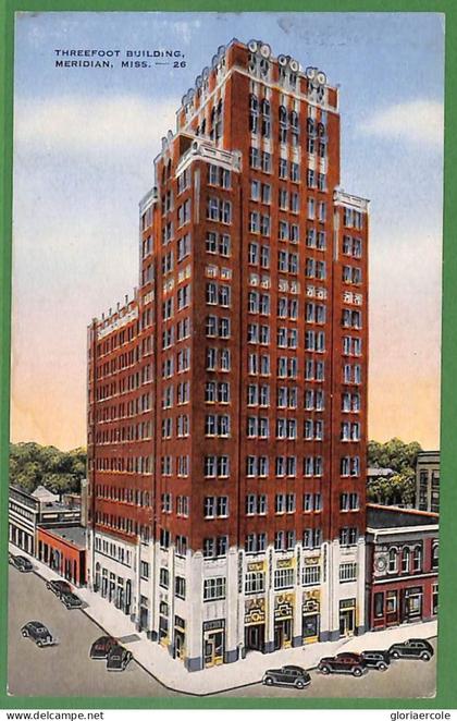 ak7791 - USA - VINTAGE POSTCARD - Missouri, Meridian, Threefoot Building