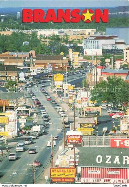 Branson Missouri USA 76-Country-Boulevard Hauptstrasse Geschaefte Restaurants Ho