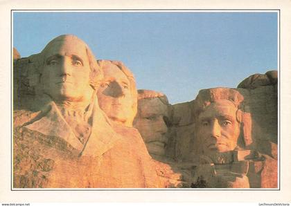 [-15%] ETATS UNIS - Mount Rushmore - De hoffden van de vier presidenten - Colorisé - Carte postale