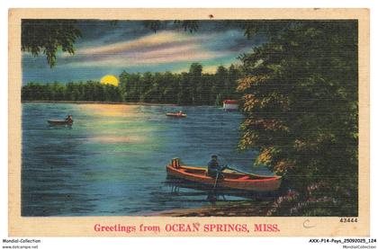 AXXP14-1453-ETATS-UNIS - MISSISSIPPI - Greetings from ocean springs