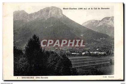 CPA Doussard Hte Savoie Mont Charbon et le col de Bornette