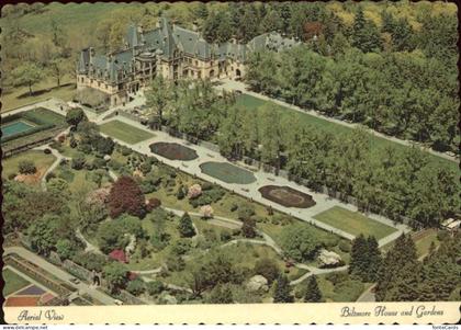Asheville Fliegeraufnahme Aerial View Biltmore House Gardens