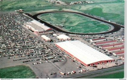 Grand Island Nebraska USA Fonner-Park Pferderennbahn Fliegeraufnahme Parkplatz G