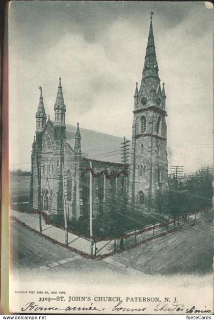 Paterson New Jersey St John's Church