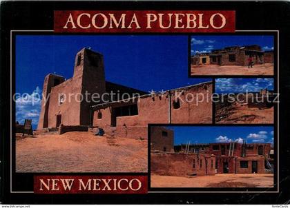 Acoma Pueblo Enchanted Mesa huge monolith
