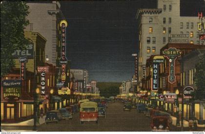 Albuquerque Central Ave by Night Autos