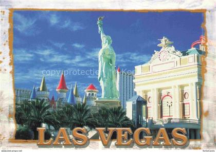 LAS VEGAS Nevada USA Freiheitsstatue Hotel