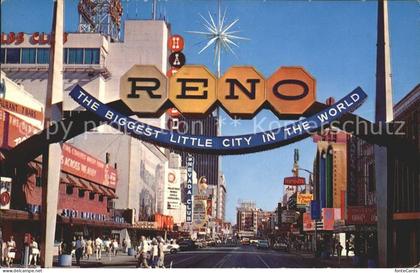 Reno Nevada Reno Arch Virginia Street