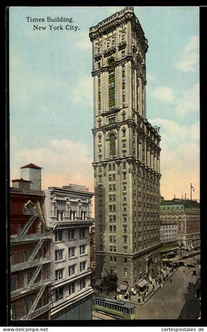 AK New York, NY, Time Building, located on Times Square