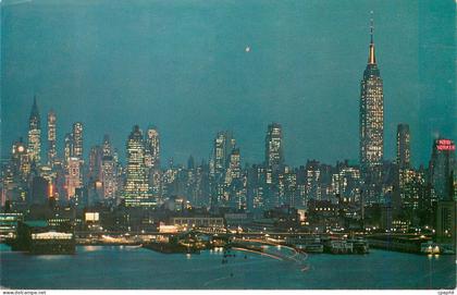 CPM Midtown Manhattan Skyline at Night New York NY