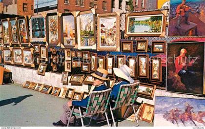 Greenwich Village New York Village Sidewalk Artists