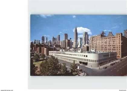 Manhattan New York Mid Manhattan skyline New East Side Airlines Terminal