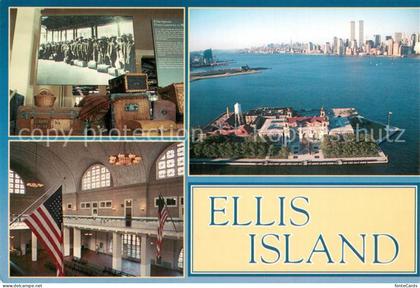 New York City Ellis Island Museum Hudson River