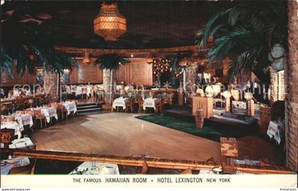 New York City Hotel Lexington Hawaiian Room