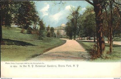New York City In the NY Botanical Gardens Bronx Park