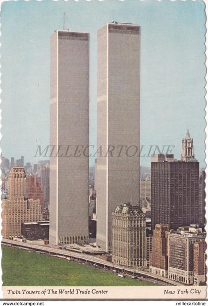 NEW YORK CITY - Twin Towers of the World Trade Center, Postcard