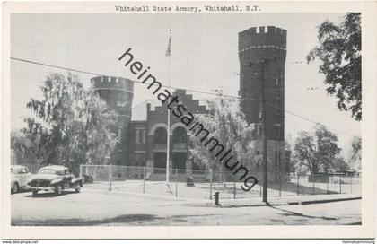 Whitehall N. Y. - Whitehall State Armory