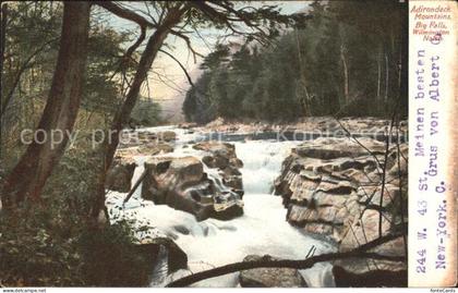 Wilmington New York Big Falls in Adirondack Mountains
