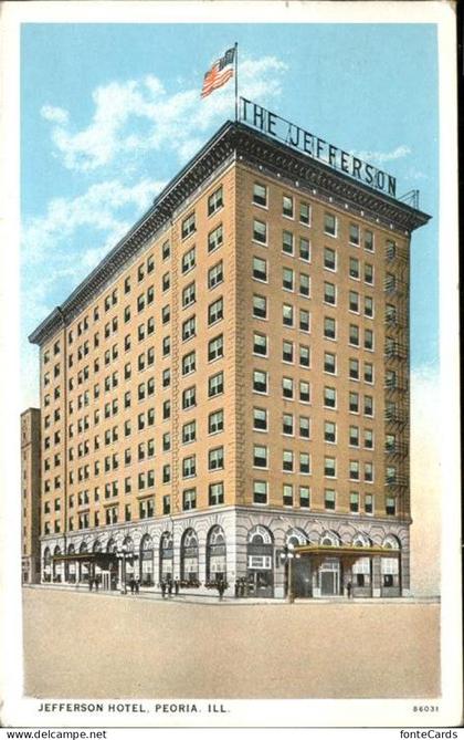 Peoria Illinois  Jefferson Hotel