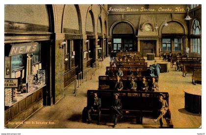 Etats Unis - Omaha - Interior Union Station