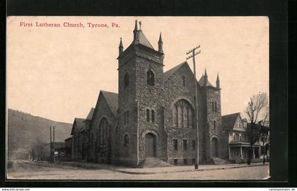 AK Tyrone, PA, First Lutheran Church