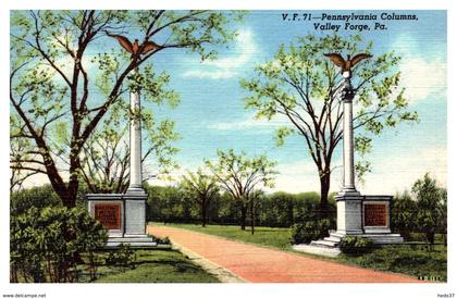 Etats Unis - Valley Forge - Columns