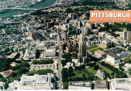 Pittsburgh Fliegeraufnahme Oakland area