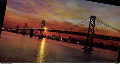 CPA Sunset San Francisco Bay Bridge Linking San Francisco