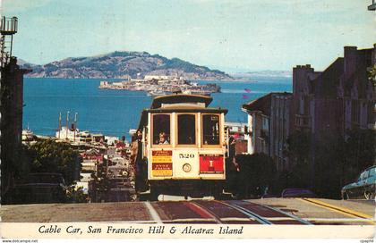 CPM San Francisco Cable Car San Francisco Hill & Alcatraz Island Tramway