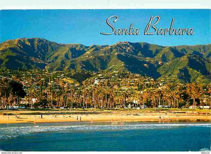 Carte Postale - Etats Unis - Santa Barbara - Santa Barbara waterfront and Riviera - CPM - Voir Scans Recto-Verso - Posca