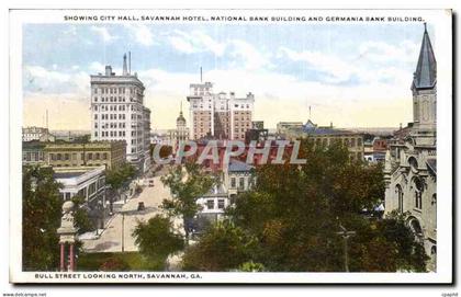 CPA Showing City Hall savannah Hotel National Bank Building And Germania Bank Building