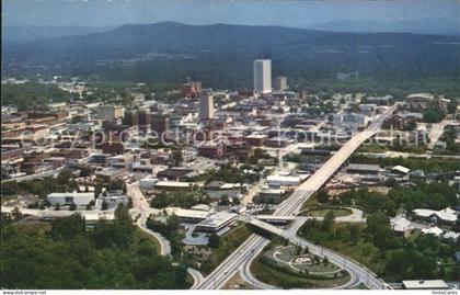 Greenville South Carolina Business Section aerial view