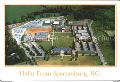 Spartanburg University Fliegeraufnahme