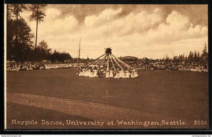 AK Seattle, WA, Maypole Dane, University of Washington