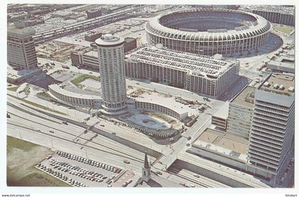 St. Louis Missouri MO, Vintage PC, A View from Arch-West
