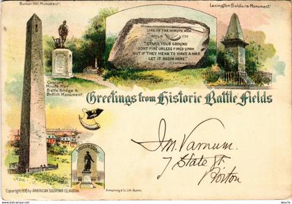 PC US, PROPAGANDA / POLITICS, HISTORIC BATTLEFIELDS, (b16312)