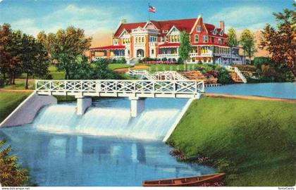 Dallas  Texas USA Dallas Country Club Illustration