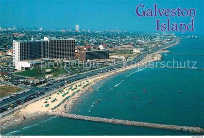Galveston Texas Fliegeraufnahme