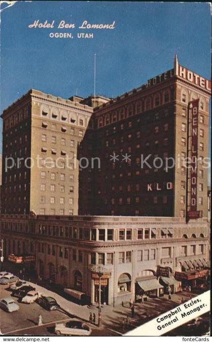 Ogden Utah Hotel Ben Lomond