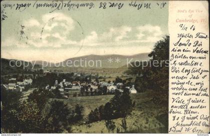 Cambridge Vermont Fliegeraufnahme