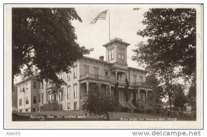 Port Ludlow WA Washington, Admiralty Hotel, Architecture, c1910s/20s Vintage Real Photo Postcard