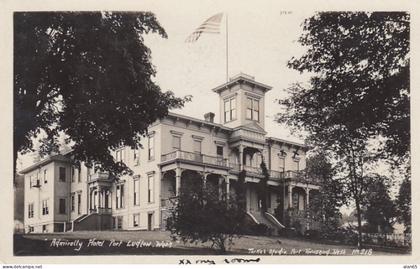 Port Ludlow Washington, Admiralty Hotel, Victorian Architecture, c1910s Vintage Postcard