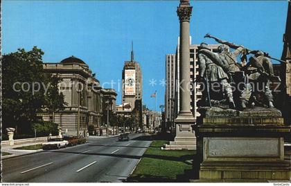 Milwaukee Wisconsin Wisconsin Avenue War Monument