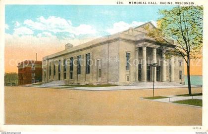 Racine Wisconsin Memorial Hall