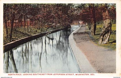 A987 US Wilmington Delaware North Race Looking southeast vintage postcard