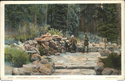 Yellowstone National Park Appolinaris Spring