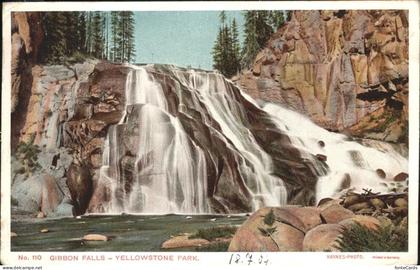 Yellowstone National Park Gibbon Falls