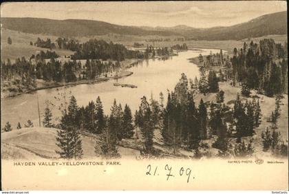 Yellowstone National Park Hayden Valley