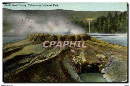 CPA Punch Bowl Spring Yellowstone National Park